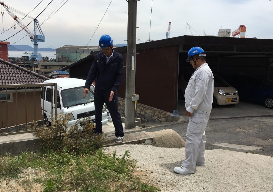 空き家物件　現地調査
