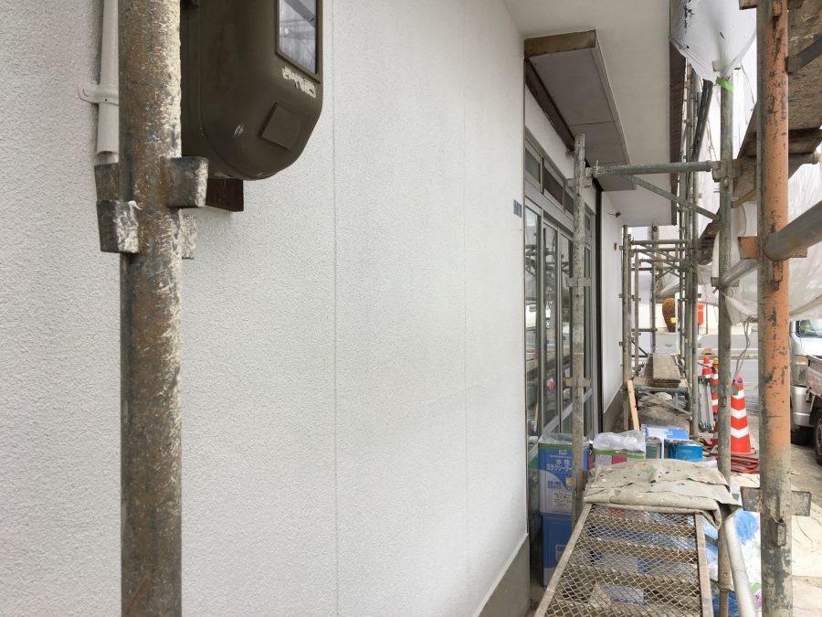 外構のペイント　